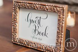 Wedding Guest Book Sign Whimsical Style