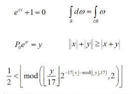 The Most Beautiful Equations Mr Honner