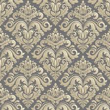 Floral Damask Seamless Pattern Stock Vector Image