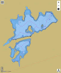 Dark Brook Reservoir Fishing Map