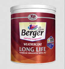 Berger Weather Coat Long Life Exterior Emulsions Paint