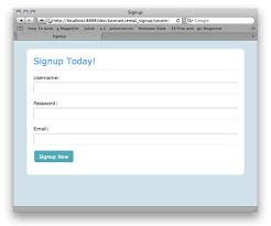 How To Code A Signup Form With Email Confirmation
