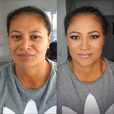 before after make up gallery