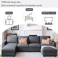 130 u shaped sectional sofa couch