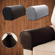 Pu Leather Sofa Armrest 2pcs Set Covers