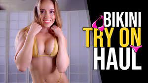 My Very First Bikini Try On Haul (2021) - YouTube