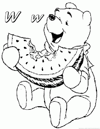 Download and print for free. Watermelon Coloring Pages