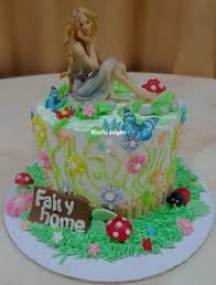 Incredibly Fairy Garden Theme Cake