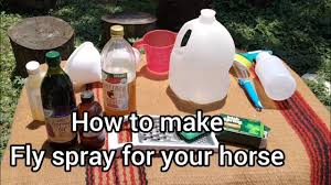 make homemade fly spray for your horse