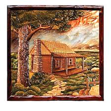 Cabin Home Wood Wall Art