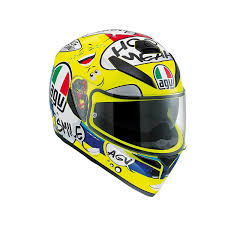 Agv K 3 Sv Gloss Yellow Multi Plk Groovy Full Face Helmet
