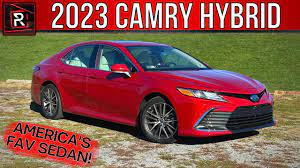 the 2023 toyota camry hybrid xle is an