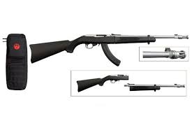 ruger 10 22 take down 22lr in stainless