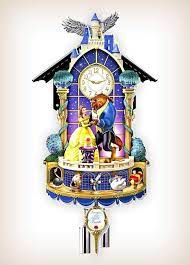 Beauty And The Beast Clock Disney