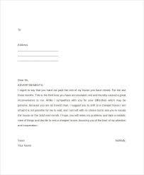 Landlord Warning Letter To Tenant Sample gambar png