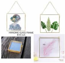 Glass And Metal Floating Picture Frames