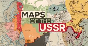 4 historical maps that explain the ussr