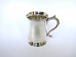 archive irish silver mug 1970
