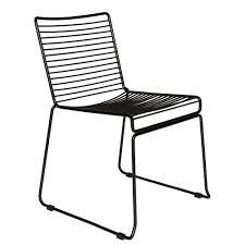 studio wire outdoor chair stackable apex