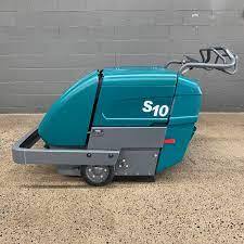 used tennant s10 walk behind sweeper