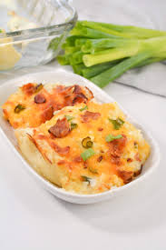 loaded cheesy mashed potatoes it is a
