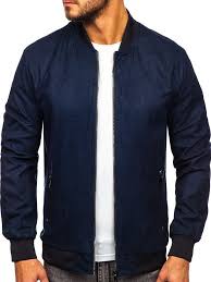 Men's jackets, coats and vests. Men S Transitional Bomber Jacket Navy Blue Bolf 6114 Navy Blue