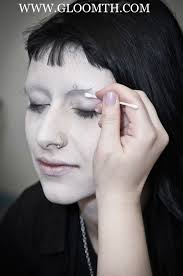 shironuri makeup tutorial gloomth