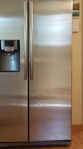 stainless steel refrigerator