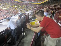 I Give The Redskins Standing Room Club Level Tickets The
