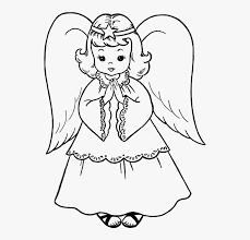 This collection includes mandalas, florals, and more. Pictures Christmas Angel Coloring For Kids Christmas Angel Coloring Pages Hd Png Download Kindpng
