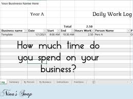 daily work activity log excel template