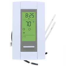 aube th115 af 120s 7 day programmable line volt thermostat for electric heating