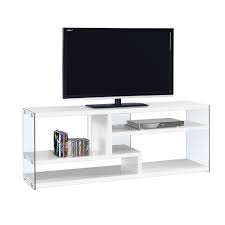 tv stand 60 l glossy white with