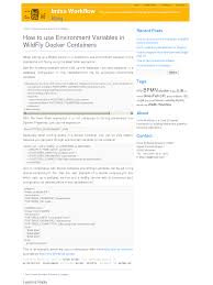 wildfly docker containers