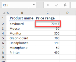 minus sign in excel google sheets