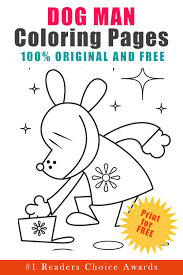 These dog coloring sheets will familiarize your kid with the dog. Dog Man Coloring Pages Updated 2021