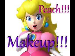 princess peach makeup full face