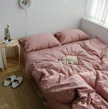 ever lasting rust pink bedding set