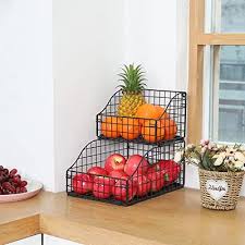 X Cosrack Stackable Wire Baskets 2