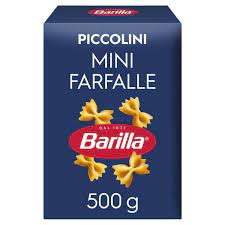 Macarr O Mini Farfalle Barilla 500 G Produtos gambar png