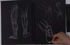 Как нарисовать ногу человека для начинающих | Бесплатные онлайн уроки от  Художник Онлайн