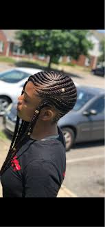 Actually, the braids take up slightly less than half of the head for a slightly more glamorous effect. 42 Catchy Cornrow Braids Hairstyles Ideas To Try In 2019 Bored Art