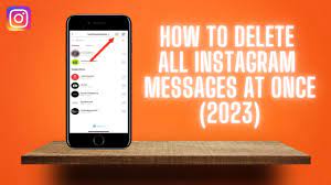 how to delete all insram messages at