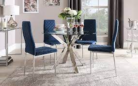 Plaza Round Dining Table 4 Renzo