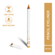 lit matte eyeliner pencil on