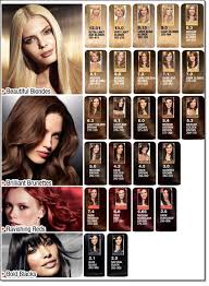 Advance Techniques Professional Hair Color Color Chart