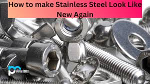 how to make stainless steel look like