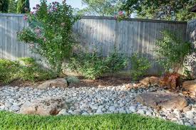 create dry creek beds with river rock
