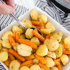garlic instant pot potatoes and carrots