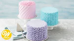 3 Easy Ways To Decorate A Cake With Piping Tip 104 Wilton